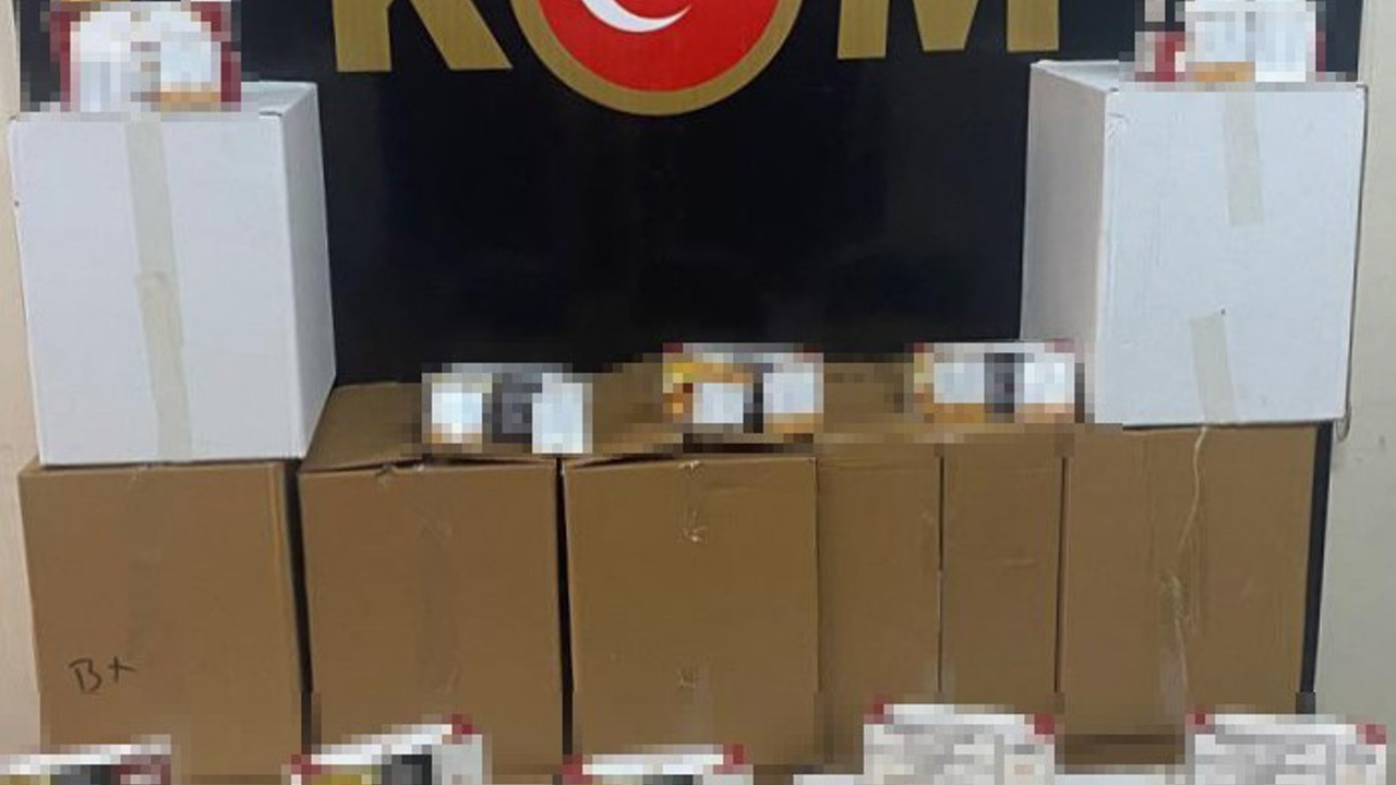 171 bin kaçak makaron ele geçirildi