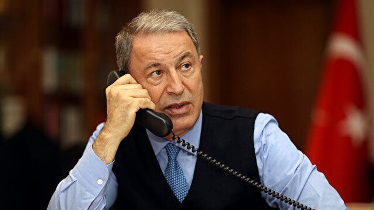 Bakan Akar, Ukraynalı mevkidaşıyla görüştü