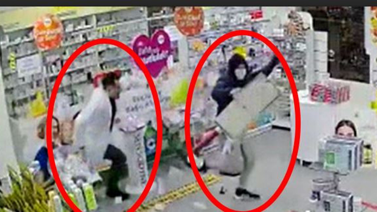 Soyguncu eczanenin yazar kasasını alıp kaçtı
