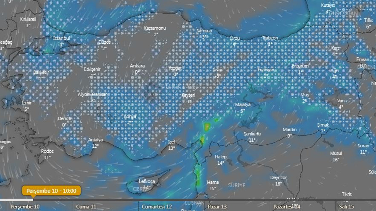Gökyüzünde işaret belirdi. Perşembe başlayacak 1 hafta kesintisiz sürecek