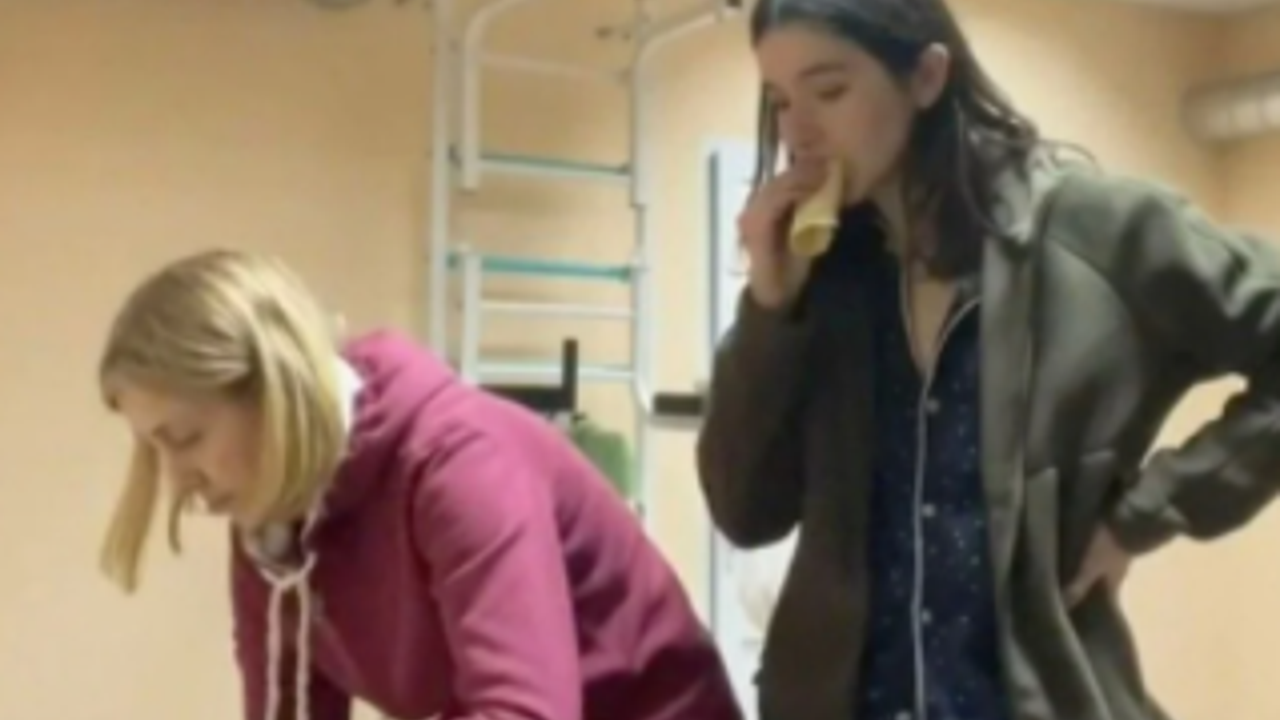 Ukraynalı genç sığınak videolarıyla TikTok fenomeni oldu