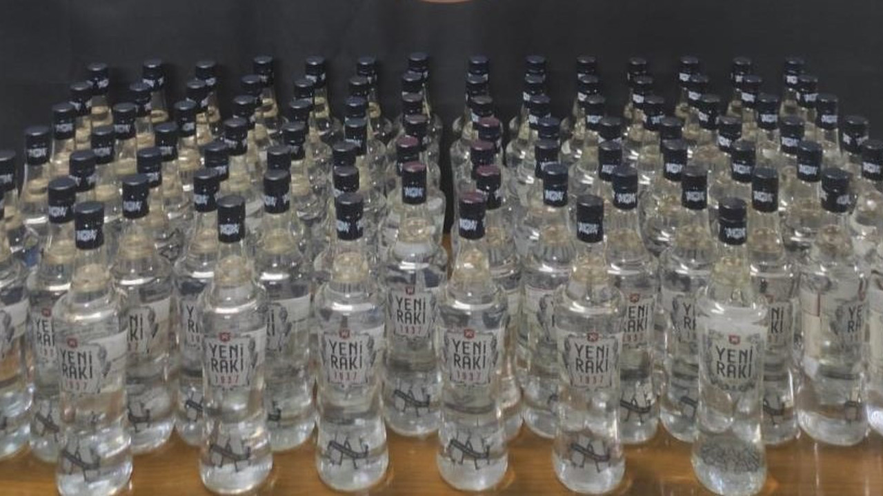 Sahte rakı baskını