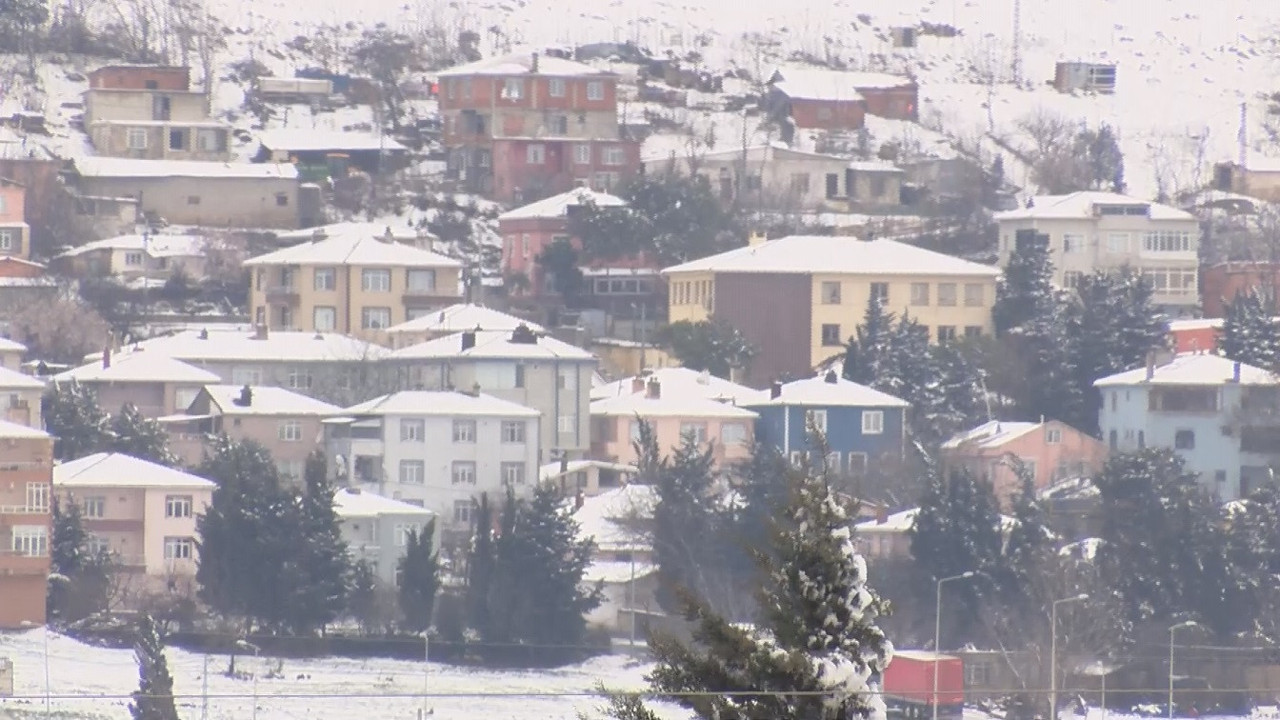 Çatalca beyaza büründü