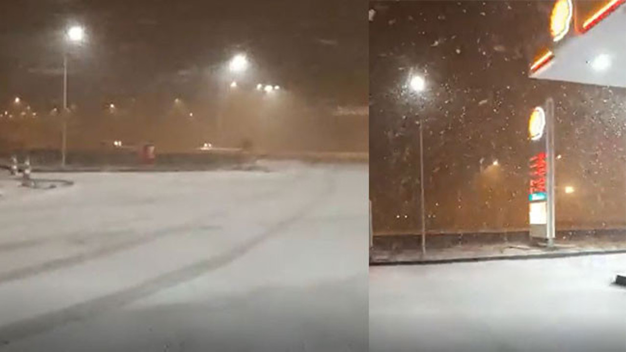 Dışarı çıkacaklar dikkat! Kar fena bastırdı, her yer beyaza büründü