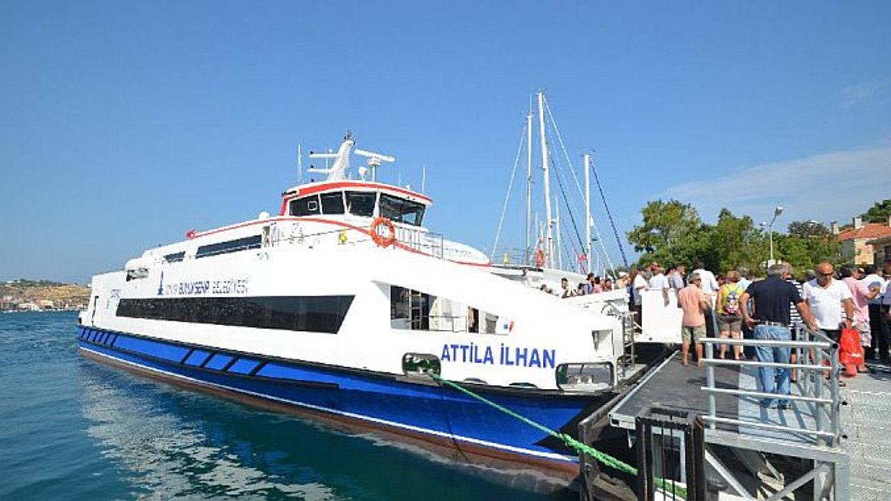 İzmir'de vapur seferleri iptal edildi (10 Mart 2022)