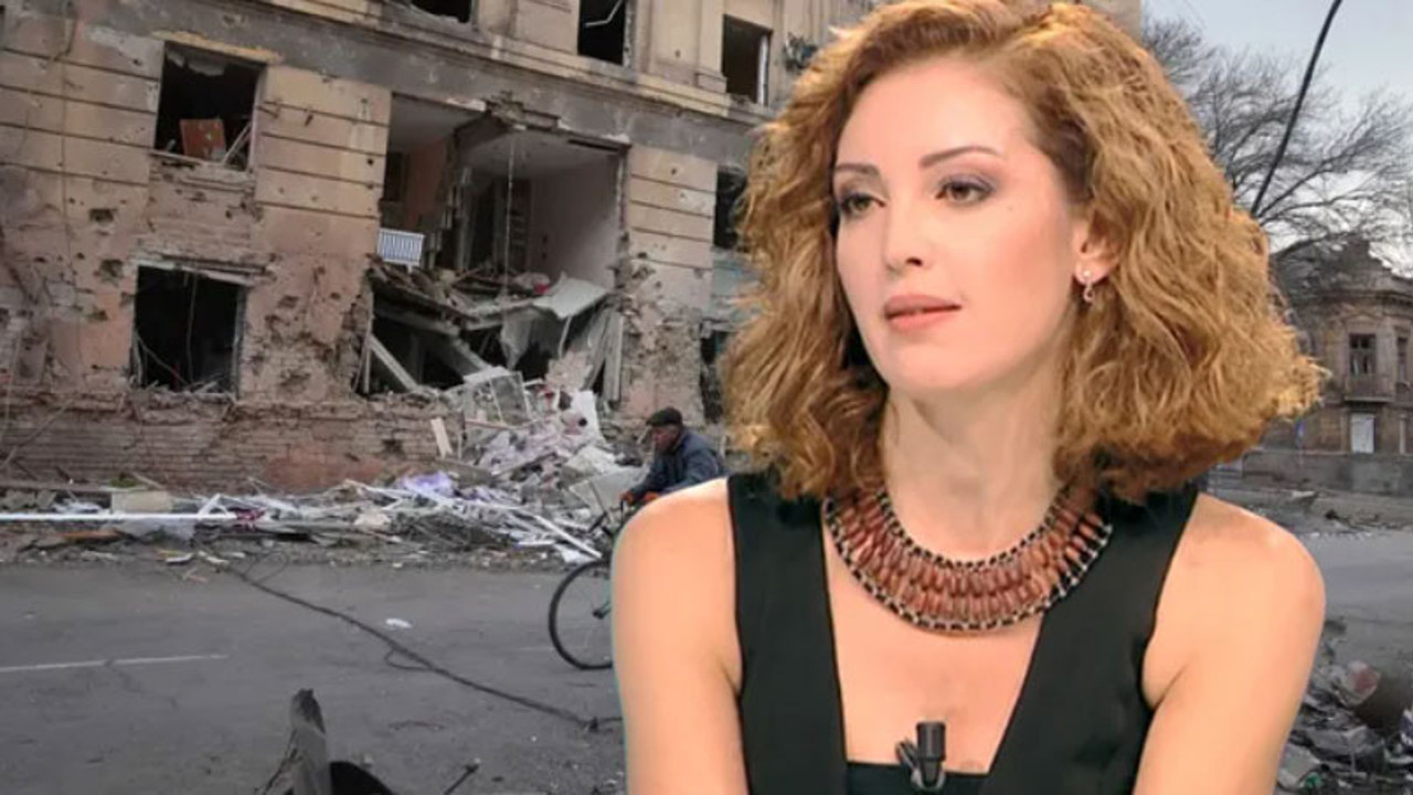 Nagehan Alçı Ukrayna'da askeri üniformayla poz verdi