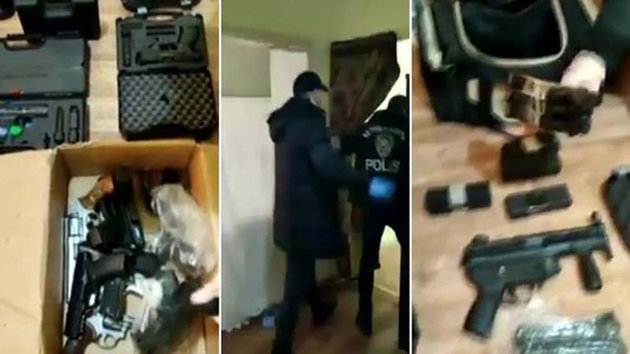 İstanbul’da operasyon! Suikast silahları ele geçirildi…