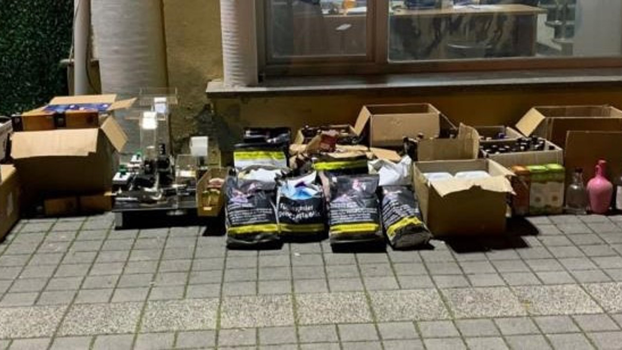 TEKEL bayi gibi eve baskın