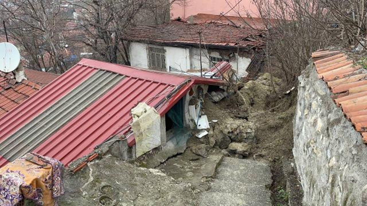 Karabük'te heyelan nedeniyle boşaltılan ev sayısı 30'a yükseldi