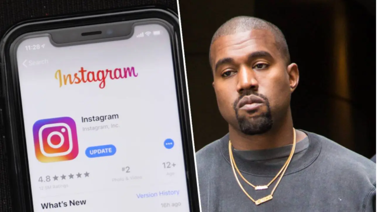 Instagram Kanye West’e rest çekti
