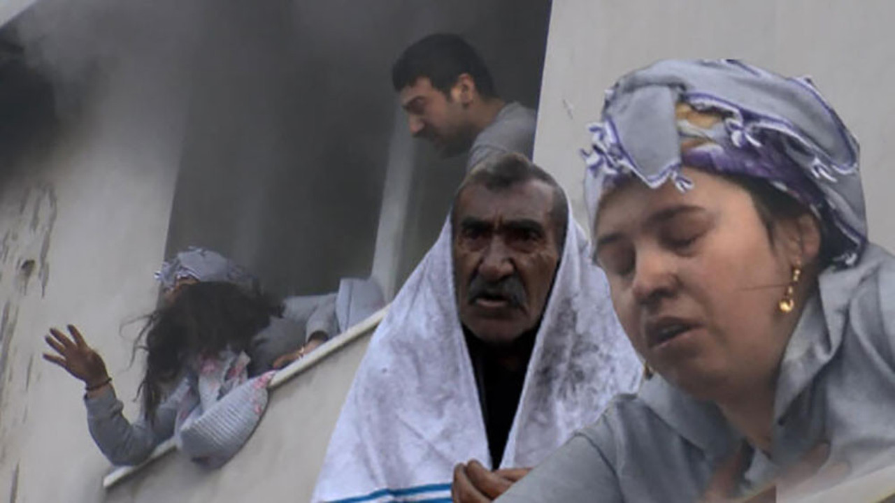 Yangında can pazarı! Böyle kurtarılmayı beklediler…