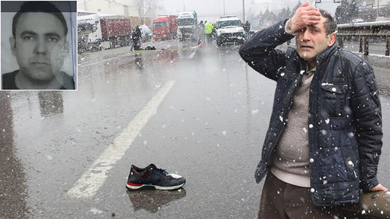 Karşı yola koşarak geçmek isterken TIR'ın altında kaldı