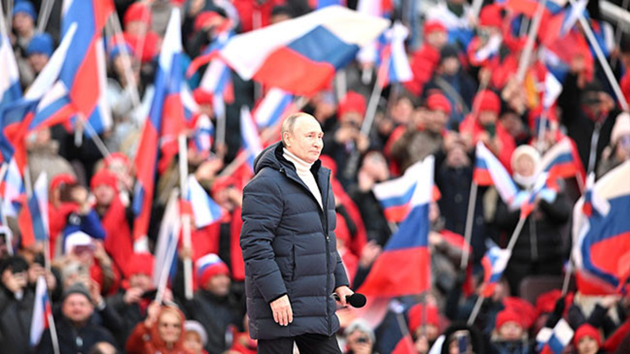 Savaş başladığından beri ilk kez! Putin halkın karşısına çıktı, neler söyledi