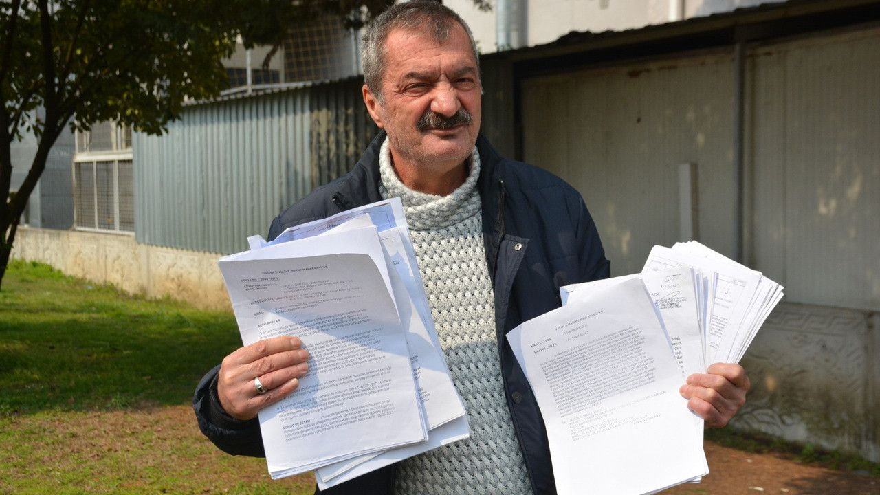 10 yıl önce kazandığı tazminatı hala alamadı. Daire aldı başına gelmeyen kalmadı