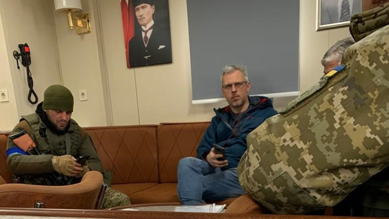 Odessa'daki Türk gemisini Ukrayna Ordusu bastı