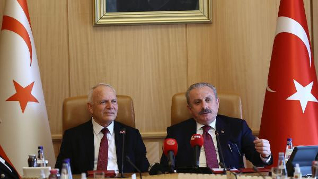 TBMM Başkanı Şentop, KKTC'li mevkidaşı ile görüştü