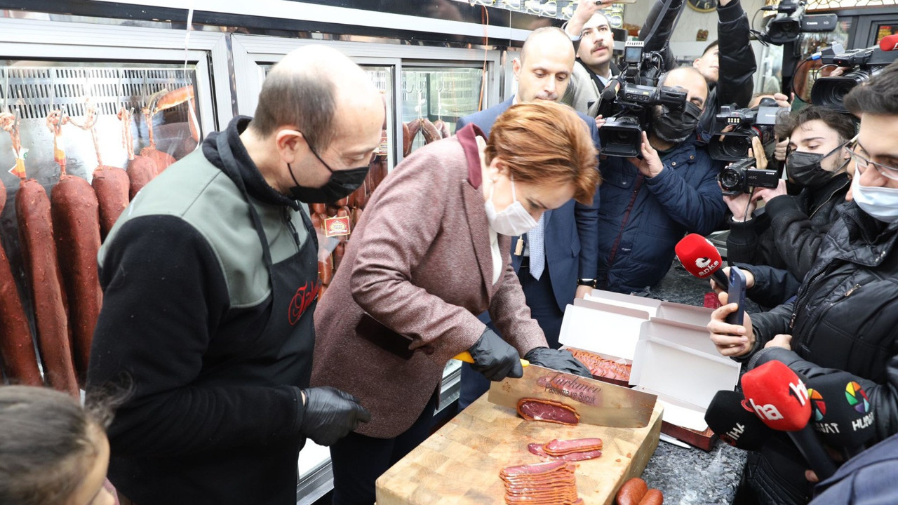 Meral Akşener fiyat listesini böyle paylaştı. Bu AKP’nin eseridir!