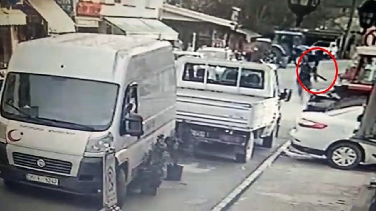 Husumetlisini sokakta böyle vurdu