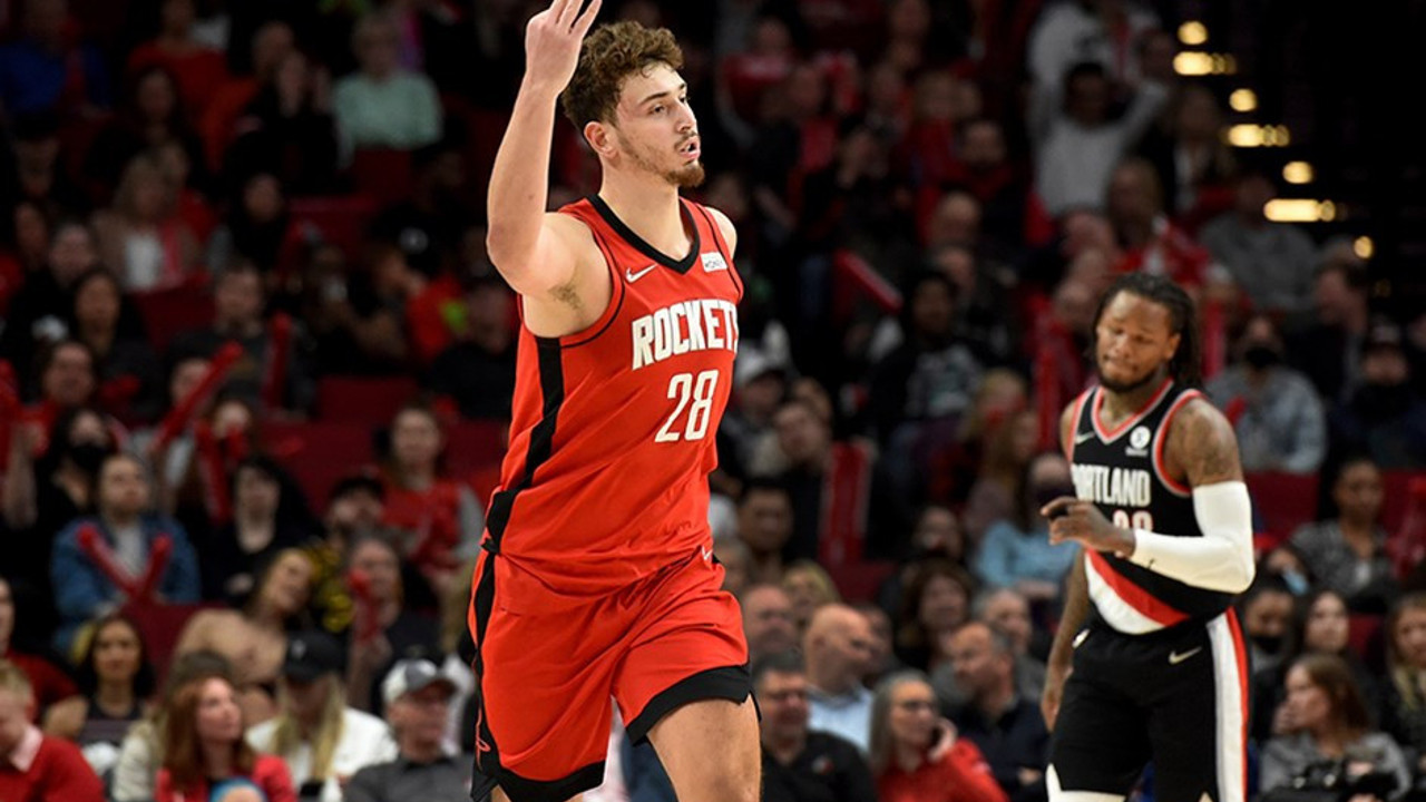 Alperen Şengün'den kariyer rekoru! 1990'dan beri ilk kez...