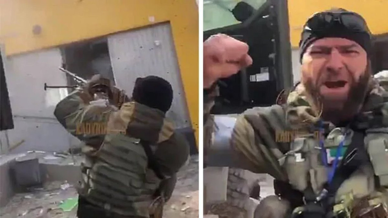 Kadirov'un askerlerinden şoke eden görüntüler