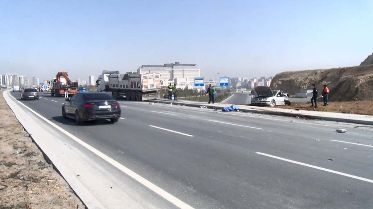 Başakşehir'de TIR'ın çarptığı tamirci öldü