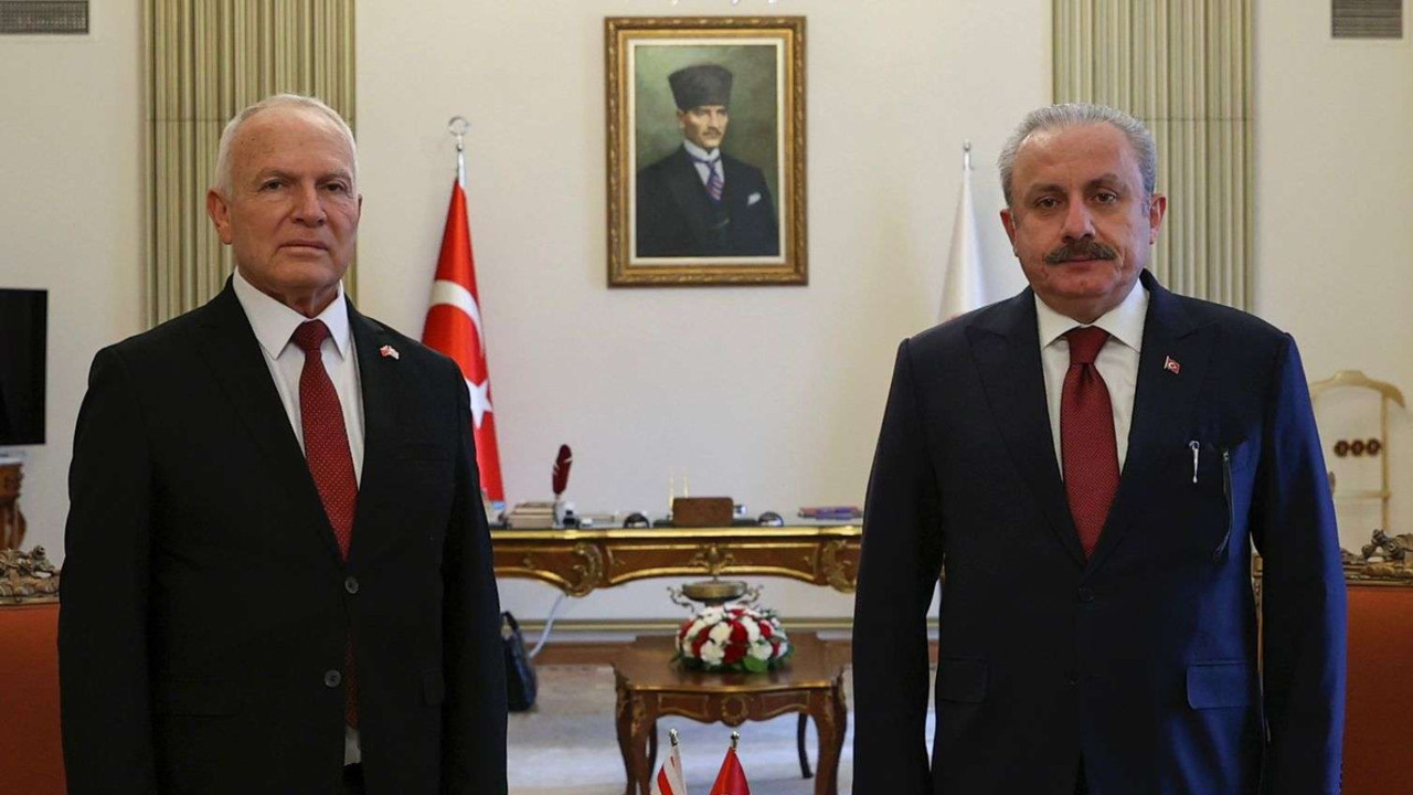 TBMM Başkanı Şentop, KKTC Meclis Başkanı Töre ile görüştü