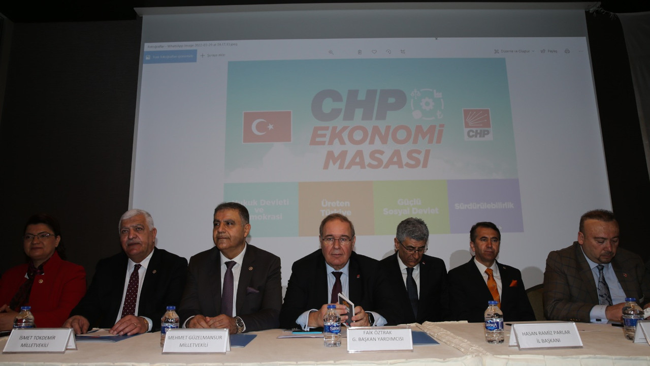 CHP Ekonomi Masası heyeti Hatay'da iş insanlarıyla buluştu
