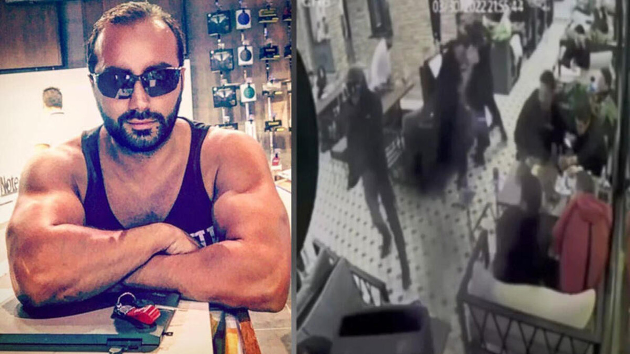 Kafede kanlı infaz! Kasklı saldırgan spor eğitmenine kurşun yağdırdı