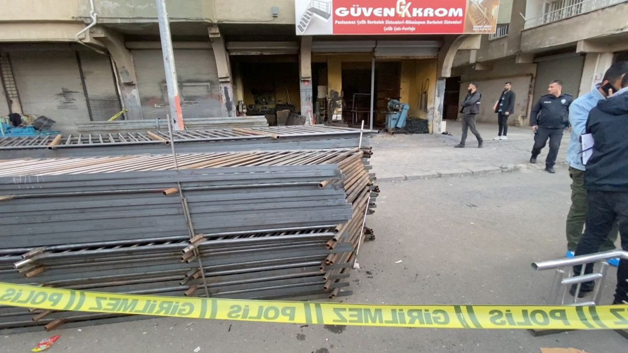 Demir doğrama atölyesinde patlama: 1 ağır yaralı