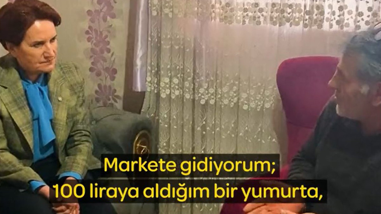 Meral Akşener'in ziyaret ettiği vatandaş: Nasıl yapacağım bu hayat koşullarında?