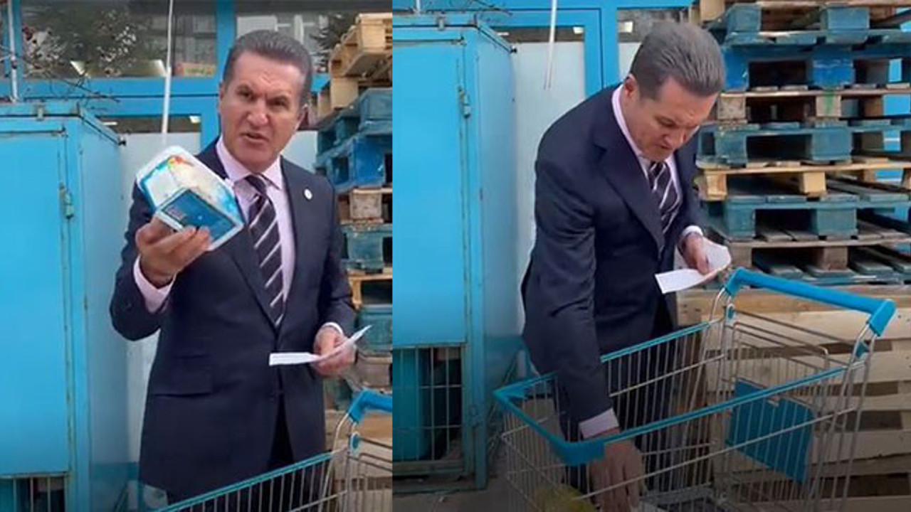 Mustafa Sarıgül 200 liraya ne aldı? Markete gitti, sepeti gösterdi