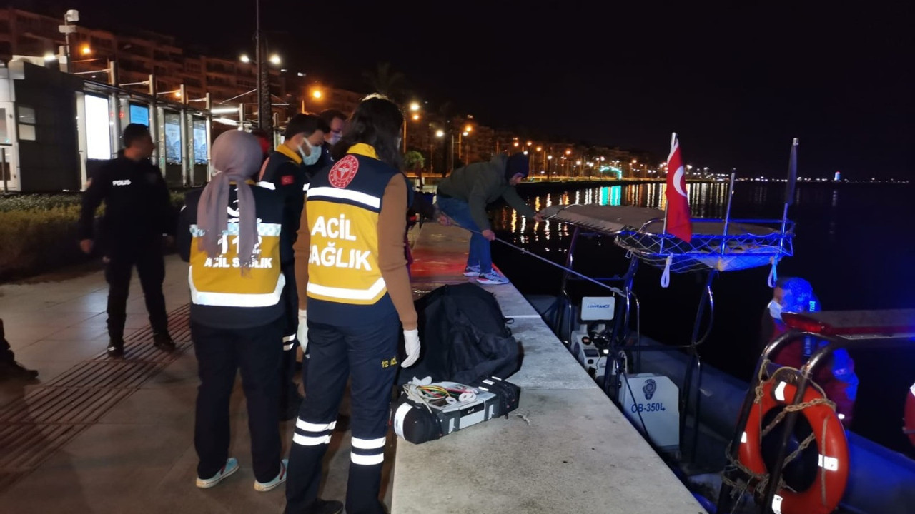 İzmir sahilinde bir erkek cesedi bulundu