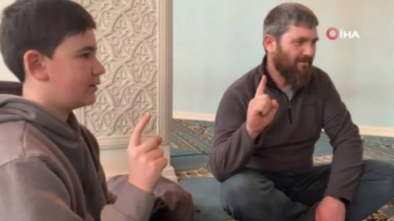 Ukraynalı baba ve oğul savaşın ortasında Müslüman oldu