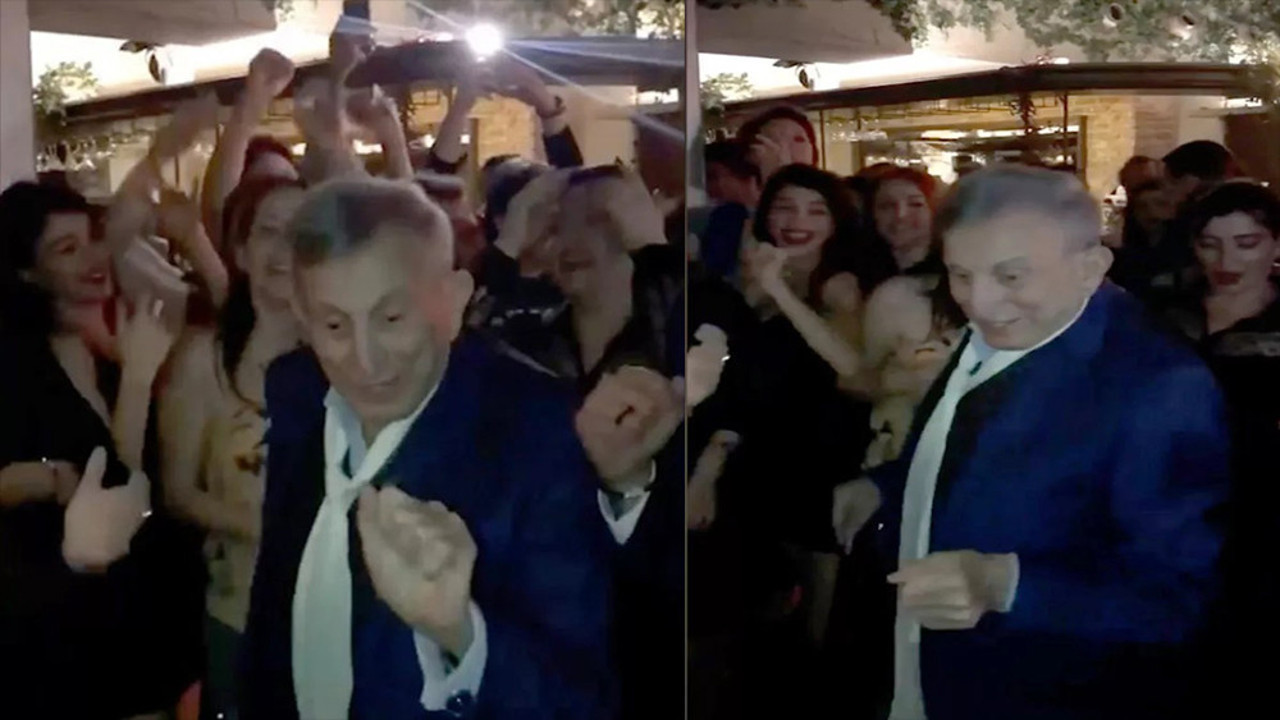 94 yaşındaki Haldun Dormen doğum gününde rock’n roll oynadı!