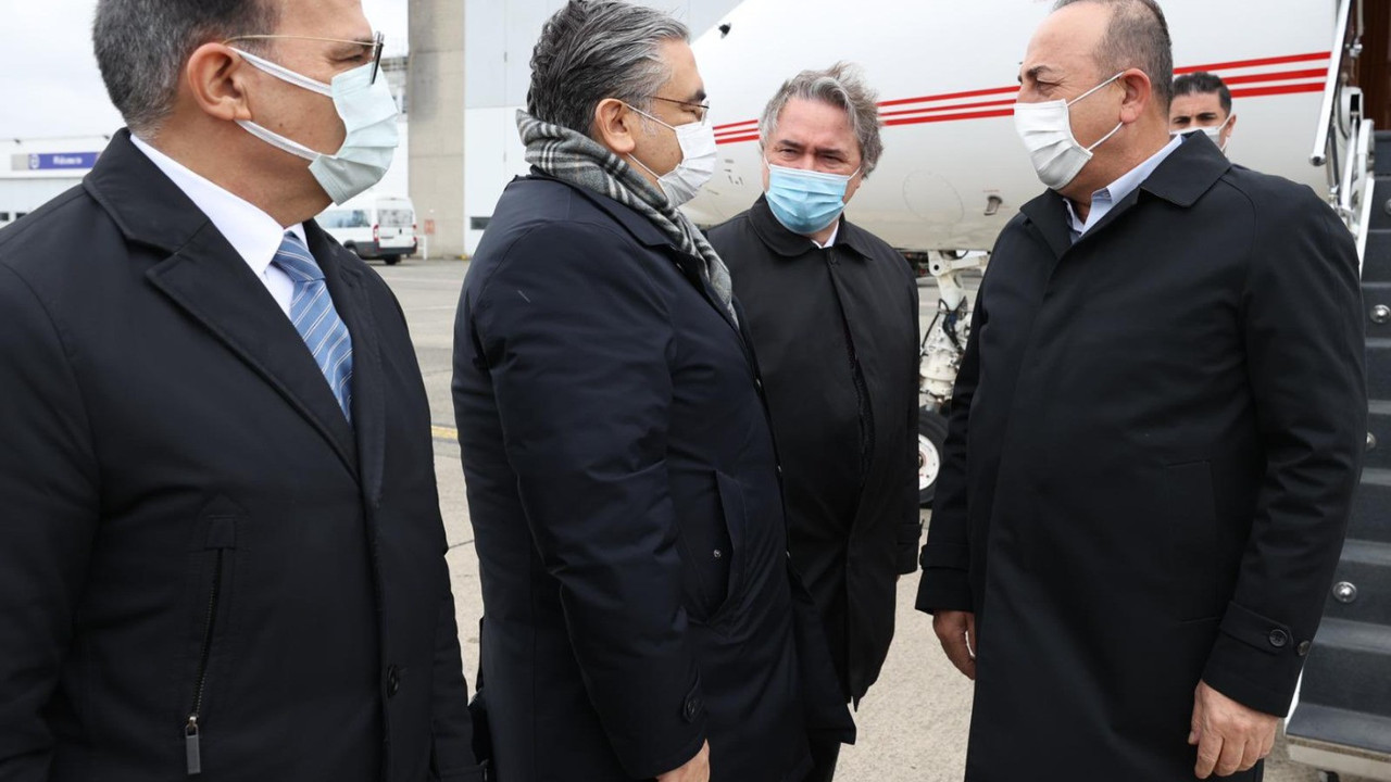 Bakan Çavuşoğlu Belçika’da