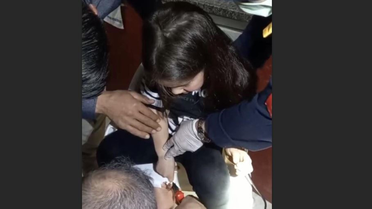 Kocaeli'nde afacan Hila'nın imdadına itfaiye yetişti