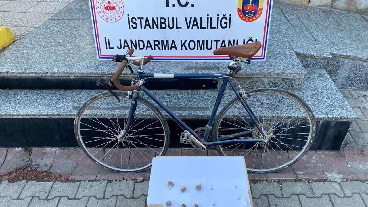 Bisikletle uyuşturucu dağıtımına çıkan şahıs yakalandı