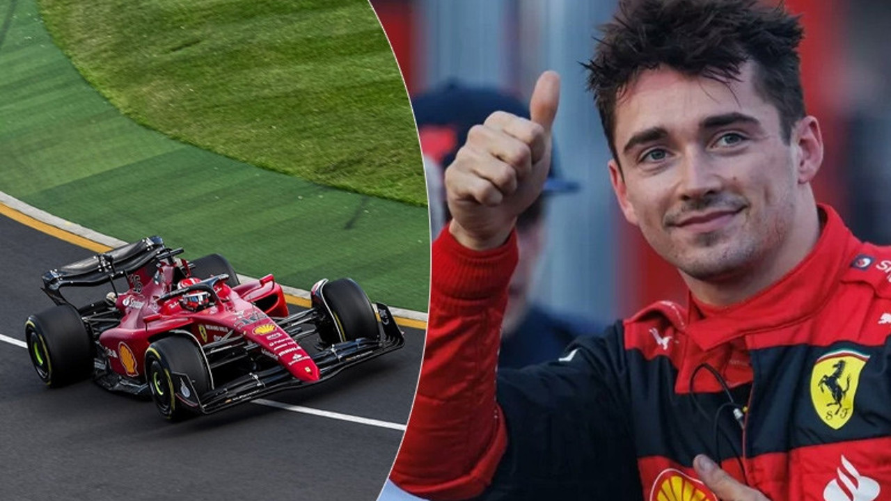 Formula 1'in Avustralya GP'sinde zafer Leclerc'in oldu