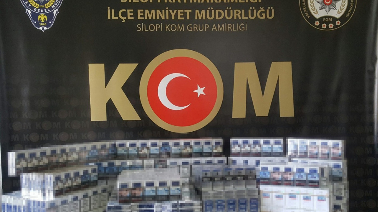 Şırnak’ta kaçakçılık ve uyuşturucu operasyonu