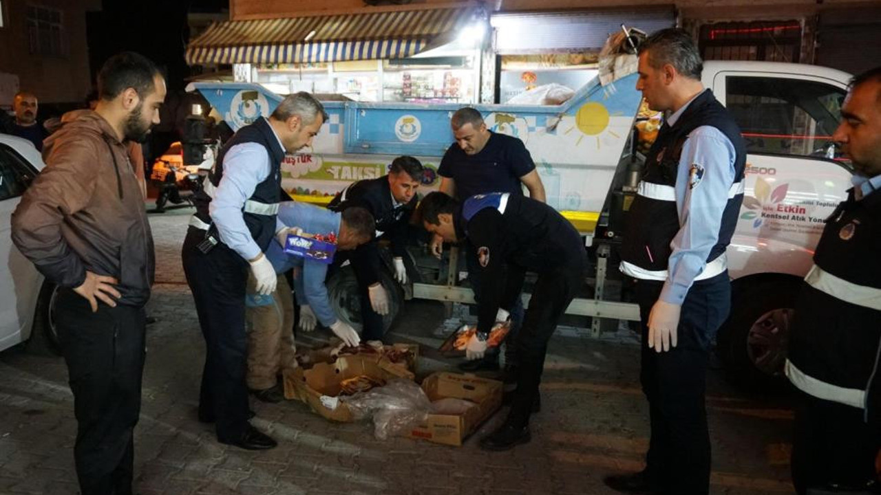 Vicdansız kasaba bozuk et baskını. Şanlıurfalılara yedirecekti