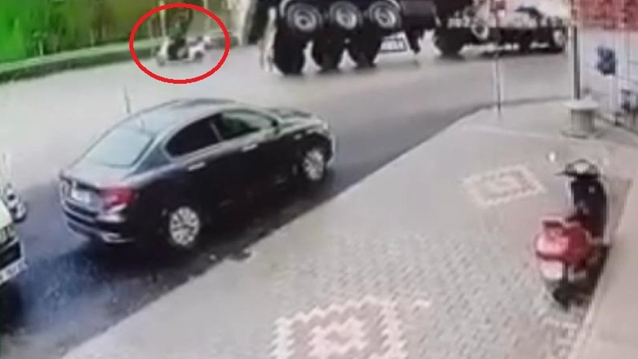 Motosiklet sürücüsü ölümü solladı