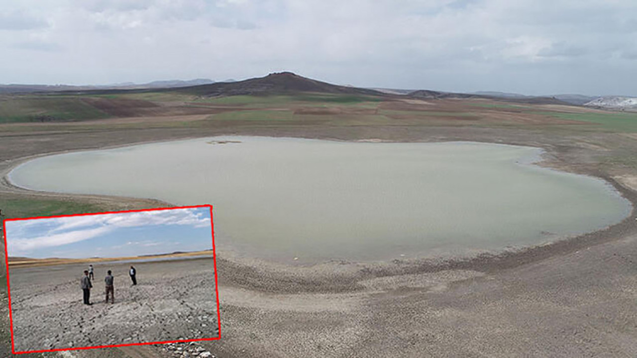 Geçen yaz tamamen kuruyan Acı Göl'den sevindiren haber