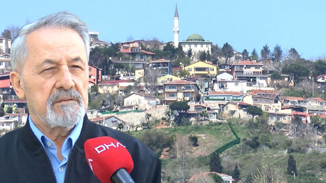 İşaret ettiği yer sallanan Prof. Dr. Naci Görür İstanbul için son uyarıyı yaptı