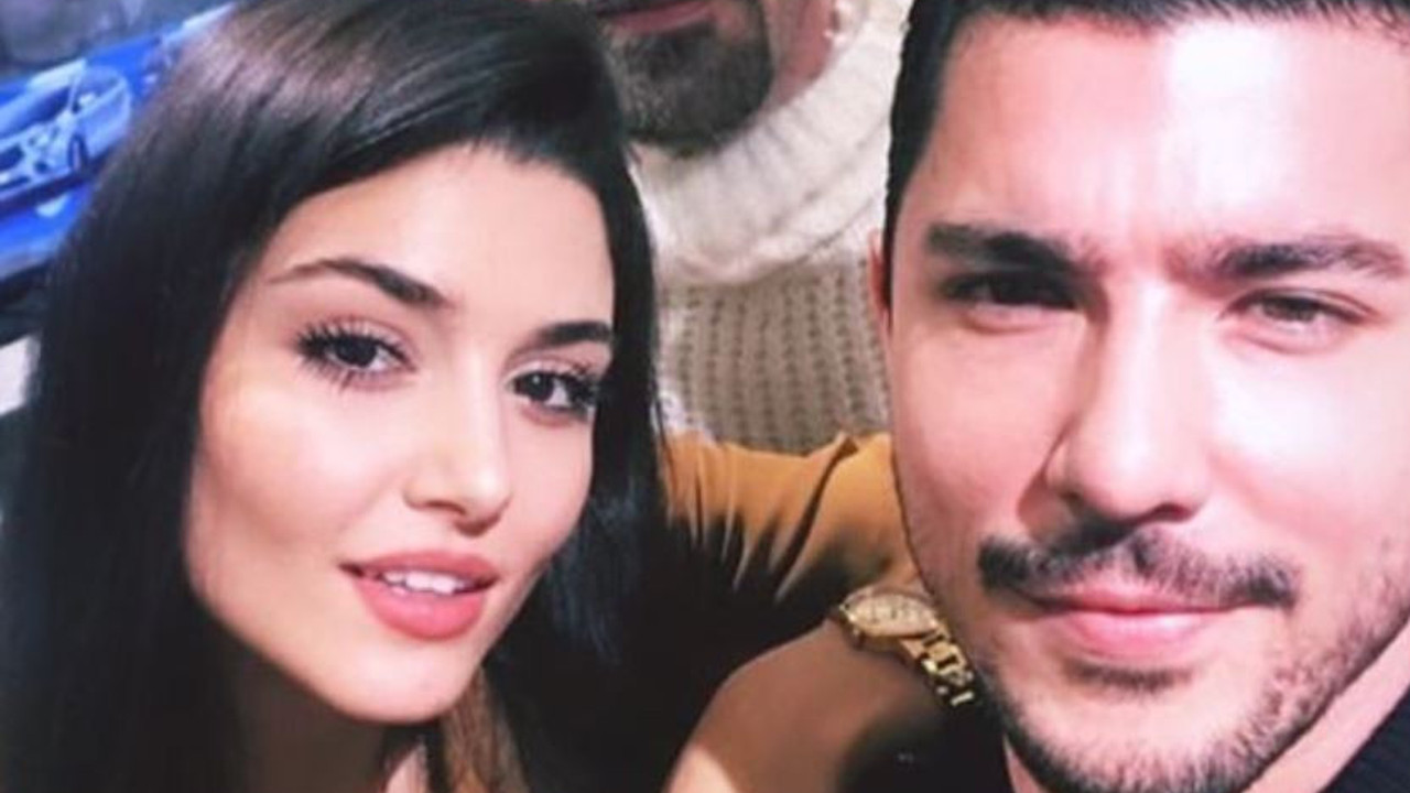 Hande Erçel ve Kaan Yıldırım Londra'da fena yakalandı