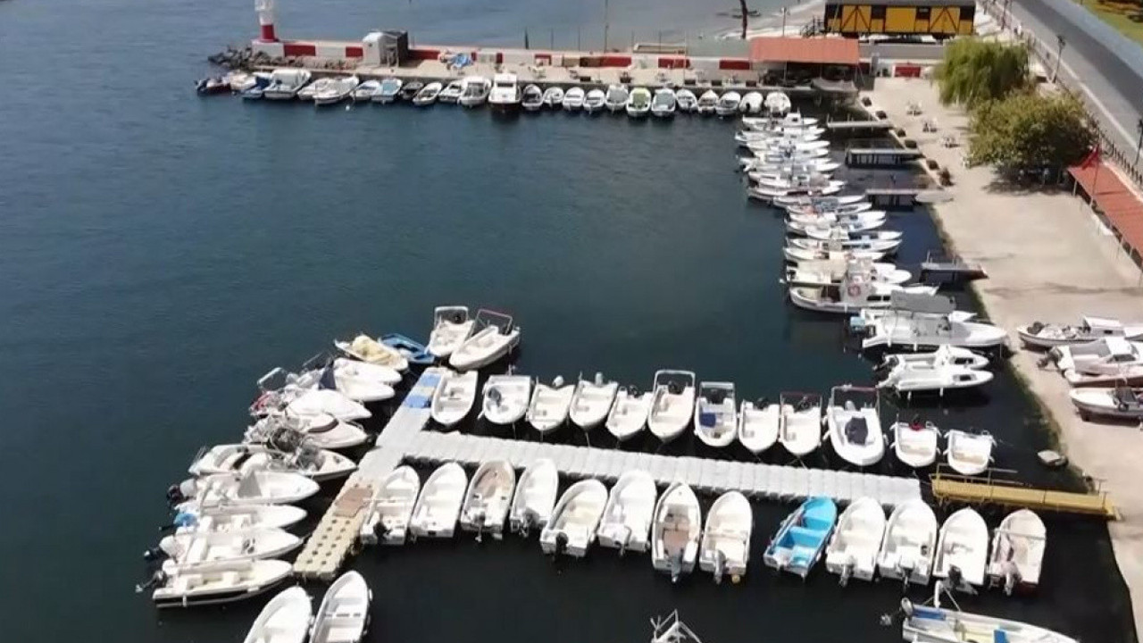 Av yasağı başlayınca liman tekne doldu