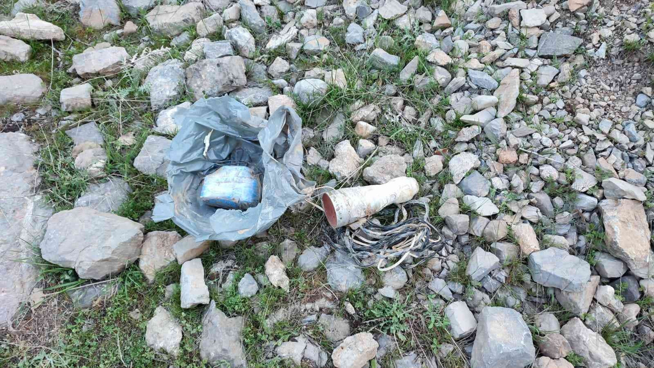 Hakkari kırsalında EYP ele geçirildi