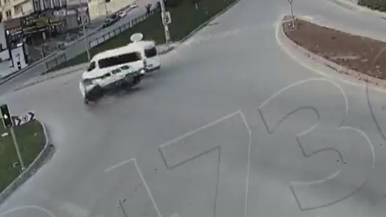 Gaziantep’teki feci kazalar kamerada