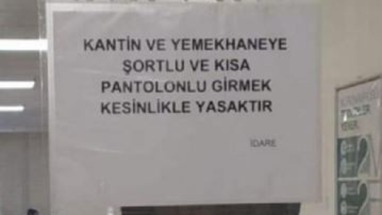 Yurtta 'şort' ve 'kısa pantolon' yasağında geri adım yazı kaldırıldı soruşturma açıldı
