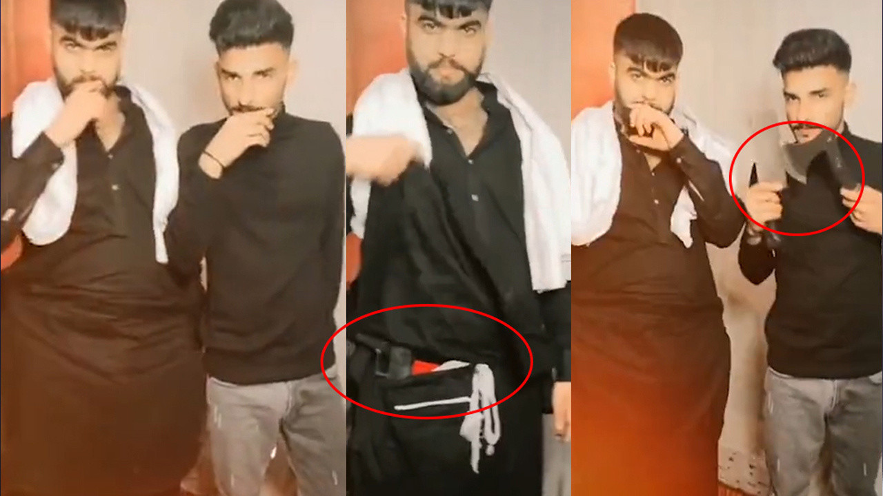 Pakistanlı sığınmacılar satır ve silahlarla meydan okudu! Atın sınır dışına bunları