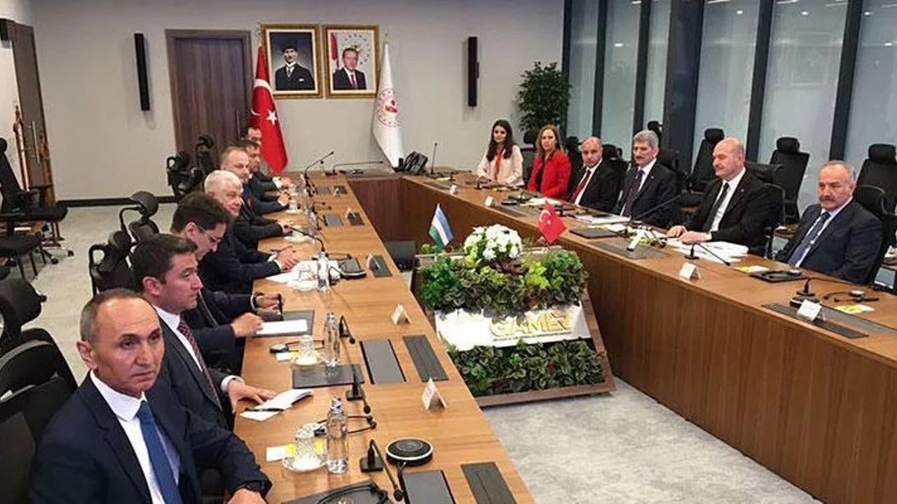 Bakan Soylu, Özbekistan Güvenlik Kurulu Genel Sekreteri ile görüştü